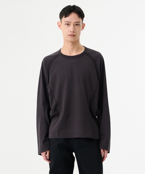 NVRFRGT tシャツ 「NVRFRGT」別注 PANELED LONG SLEEVE T-SHIRT