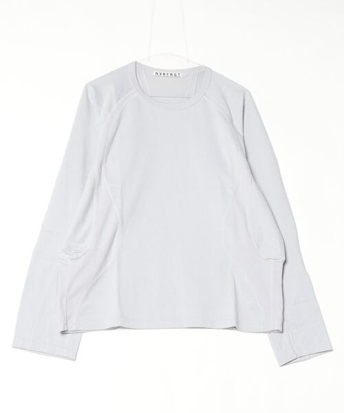 トップス NVRFRGT 24AW LONG SLEEVE T-SHIRT WHITE NVRFRGT ネヴァーフォーゲット 24AW LONG SLEEVE T-SHIRT (WHITE