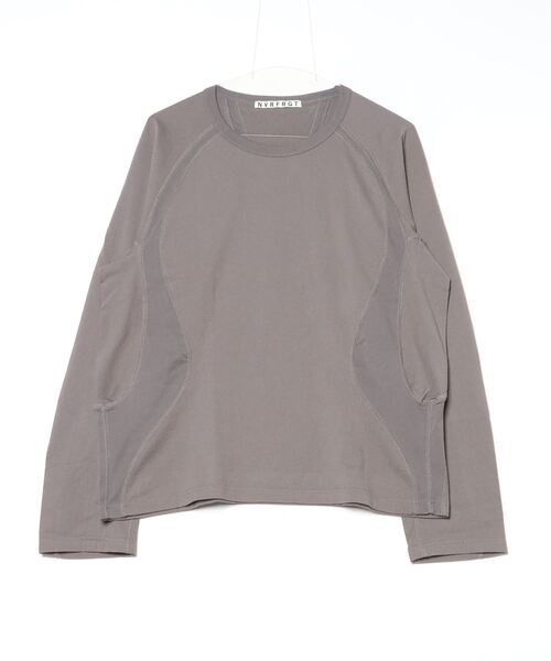 nvrfrgtロンT ラグランT NVRFRGT - 【残りわずか】Terry Panelled Raglan Sleeve T-shirt