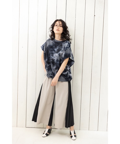 古典 OSMOSIS パンツ ZOZOTOWN : レディース プリーツ切替パンツ パンツ