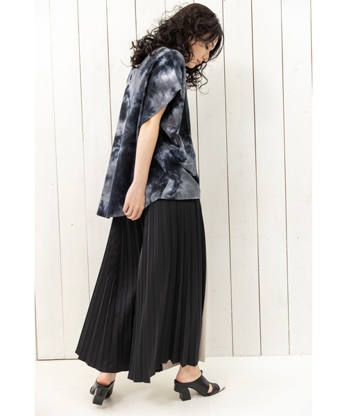 OSMOSIS パンツ プリーツ切替パンツ レディース : ZOZOTOWN