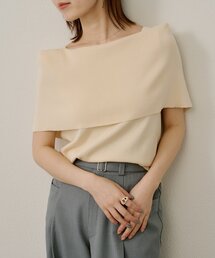 「Omekashi」 長袖ニット FREE ホワイト レディース Omekashi 「Omekashi」 長袖ニット FREE ベージュ レディース