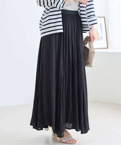 新品未使用品【クラシックサテンフレアスカート】 LAVEANGE スカート ビンテージサテンフレアスカート : ZOZOTOWN Yahoo