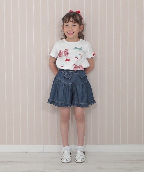 Biquette Club パンツ キュロットスカート キッズ 子供服 女の子