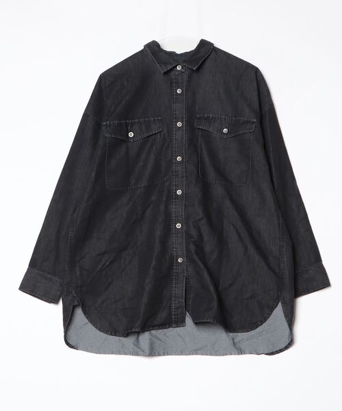 「LOUNGEDRESS」 長袖シャツ FREE ブラック レディース