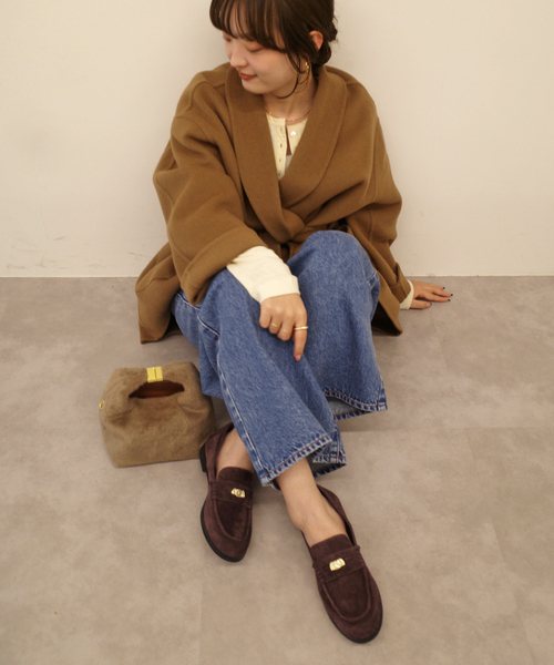 SLOBE IENA ローファー 「WEB限定サイズあり」SLOBE コイン