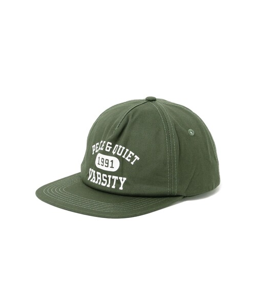 BEAMS T キャップ 帽子 Museum of Peace ＆ Quiet / Varsity 5