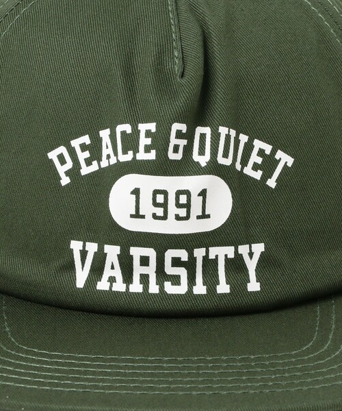 BEAMS T キャップ 帽子 Museum of Peace ＆ Quiet / Varsity 5