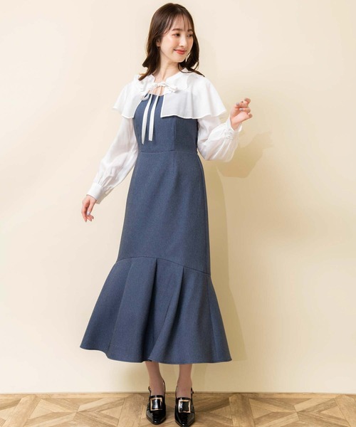Noela 「Noela」 長袖ワンピース S ピンク レディース