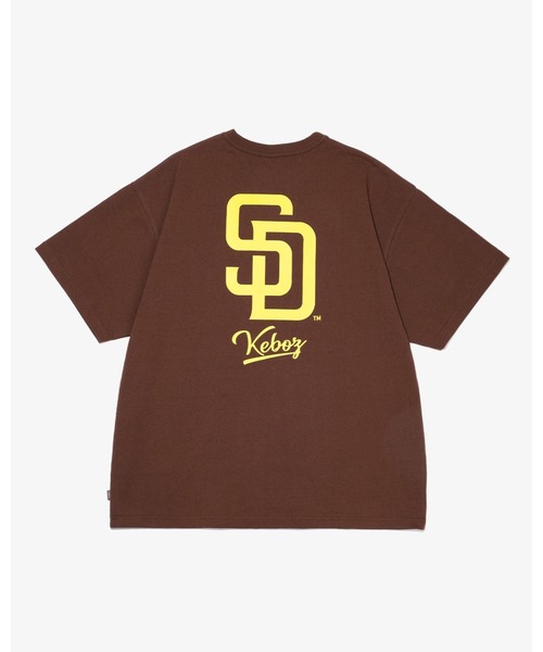 KEBOZ tシャツ × MLB SAN DIEGO PADRES LOGO S/S TEE メンズ