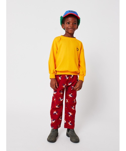 パンツ La Oca all over chino pants キッズ 子供服 男の子 女の子の画像
