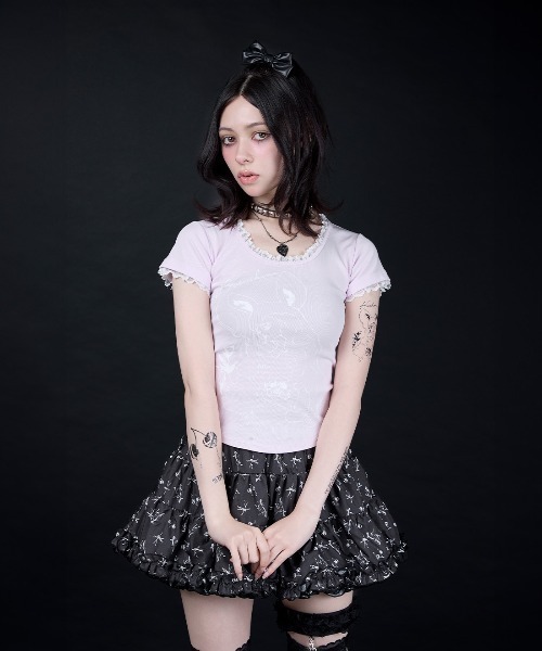 tシャツ ERICO collaboration illustration T-shirt レディース
