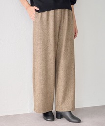 BEARDSLEY（ビアズリー） パンツ ウエストリブネップツイードパンツ