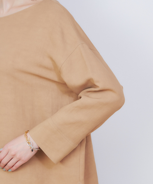 「FONCE」 7分袖ブラウス フリー イエロー レディース_画像9