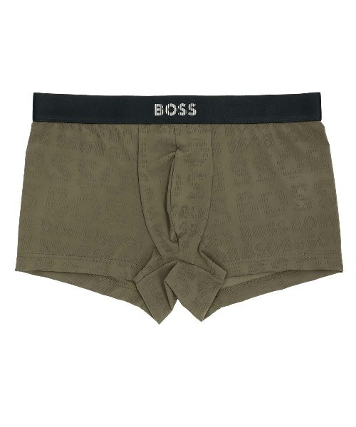 Hugo Boss Boss Gold Striped Boxer Briefs In Red