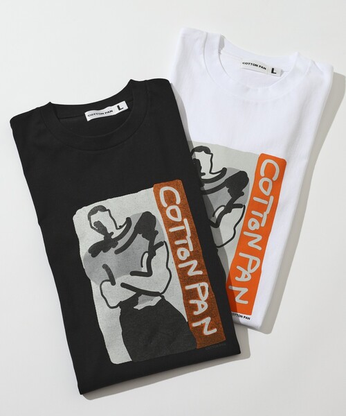 COTTON PAN（コットンパン） tシャツ レントン フロントプリントT 