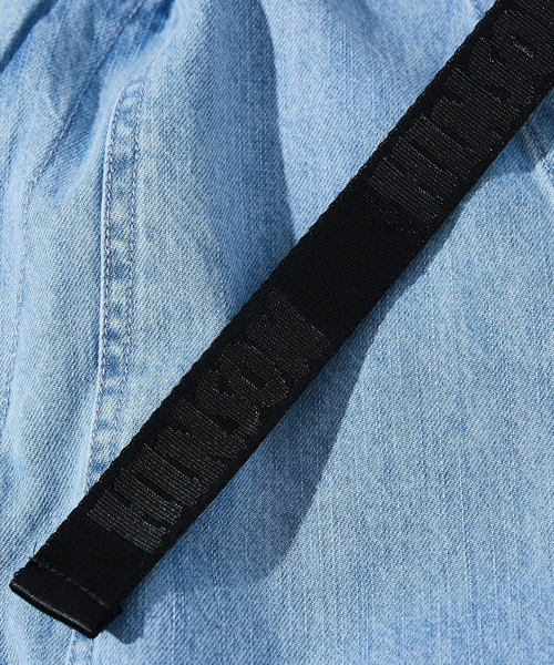 「HINSON」 デニムパンツ LARGE ネイビー メンズ