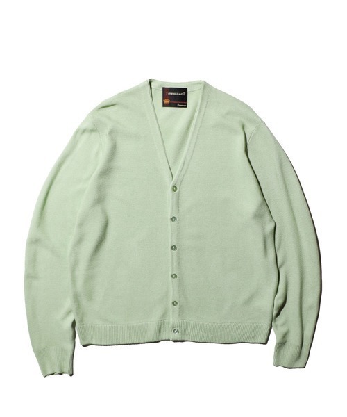 TOWNCRAFT タウンクラフト　60s アクリルカーディガン　希少　M レア TOWNCRAFT カーディガン / タウンクラフト 60S CARDIGAN 無地