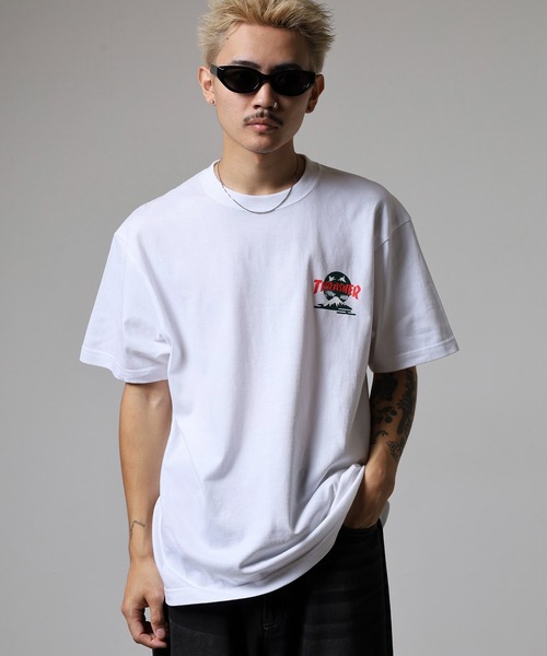 THRASHER（スラッシャー） tシャツ THRASHER FUJI JAPAN フロント