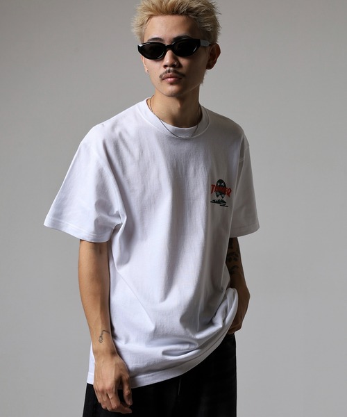 THRASHER（スラッシャー） tシャツ THRASHER FUJI JAPAN フロント