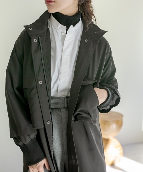 ear PAPILLONNER（イア パピヨネ） 「sumi style」ステンカラーコート