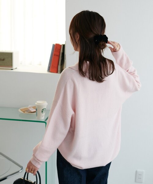 Discoat（ディスコート） ニット セーター 「あたたか素材」ヤク