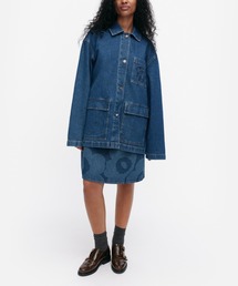 マリメッコ　デニムジャケット　Sサイズ marimekko（マリメッコ） デニムジャケット gジャン 「ノベルティ付