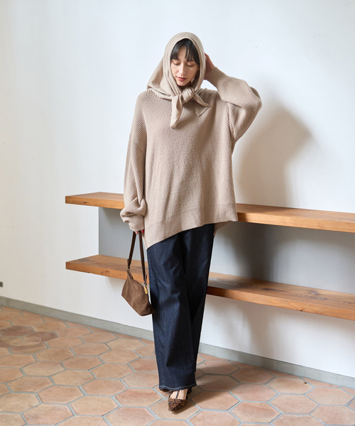 Rouge vif（ルージュ ヴィフ） ニット セーター 「ストールセット