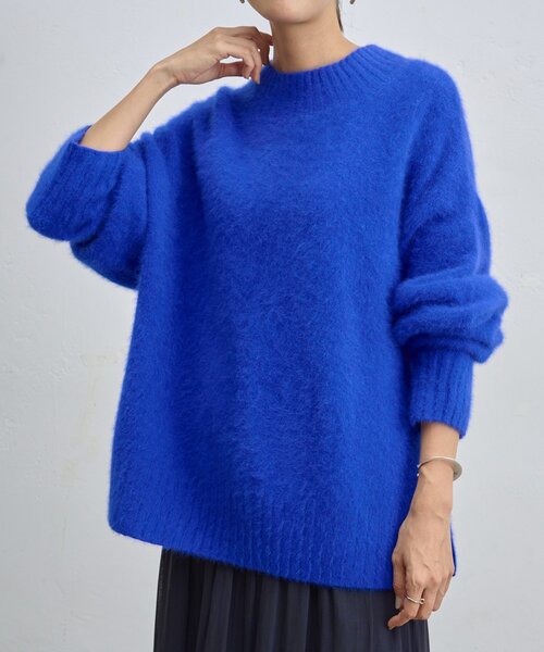 新品 タグ付 アルチビオ ARCHIVIO 青色 セーター サイズ 冬 ニット