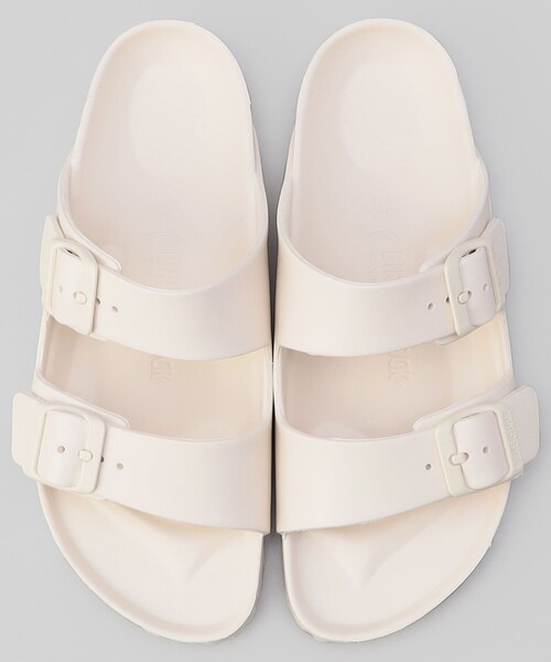 「FREAK'S STORE」 「BIRKENSTOCK」フラットサンダル 38 ナチュラル レディース_画像2