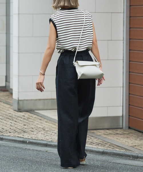 「Audrey and John Wad」 ノースリーブトップス FREE ベージュ レディース_画像8