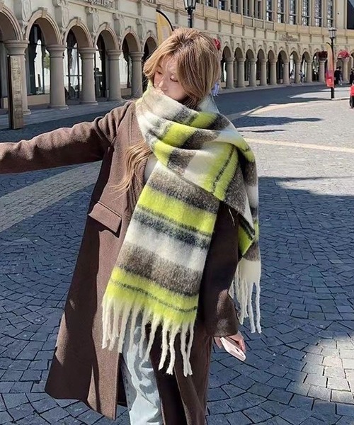 TABI PAL マフラー ストール あったか マフラー レディース : ZOZOTOWN