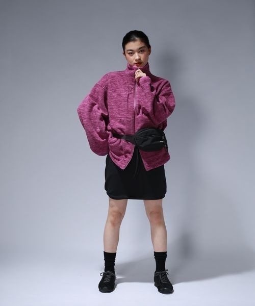 JEANASIS（ジーナシス） ブルゾン アウター 「Les Fleurs」フリース