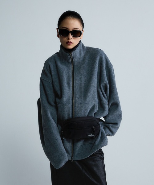 JEANASIS（ジーナシス） ブルゾン アウター 「Les Fleurs」フリース