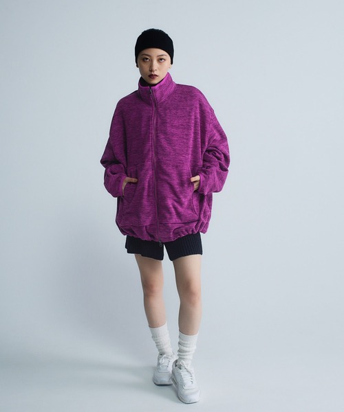 JEANASIS（ジーナシス） ブルゾン アウター 「Les Fleurs」フリース