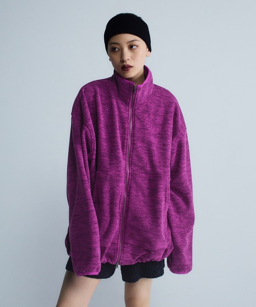 JEANASIS（ジーナシス） ブルゾン アウター 「Les Fleurs」フリース