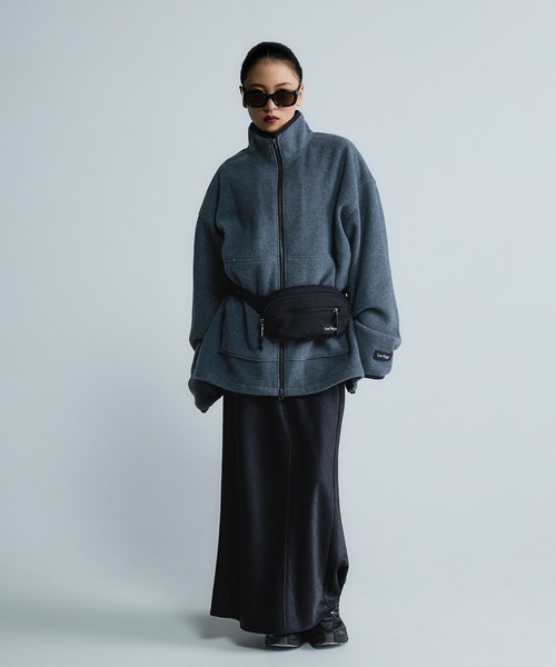 JEANASIS（ジーナシス） ブルゾン アウター 「Les Fleurs」フリース