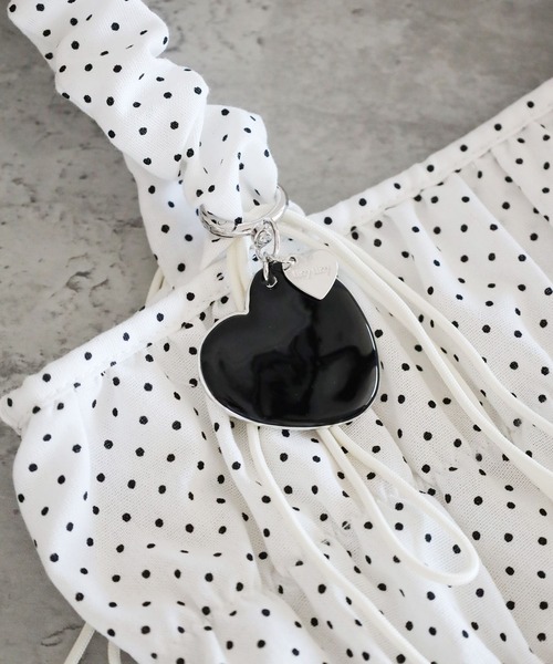 tiny tiny（ティニーティニー） チャーム ハートエポミラーチャーム