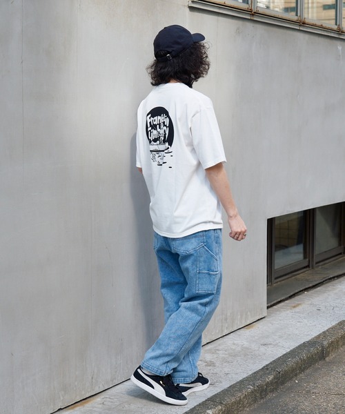 「Franklin Climbing」 半袖Tシャツ L ホワイト メンズ_画像7