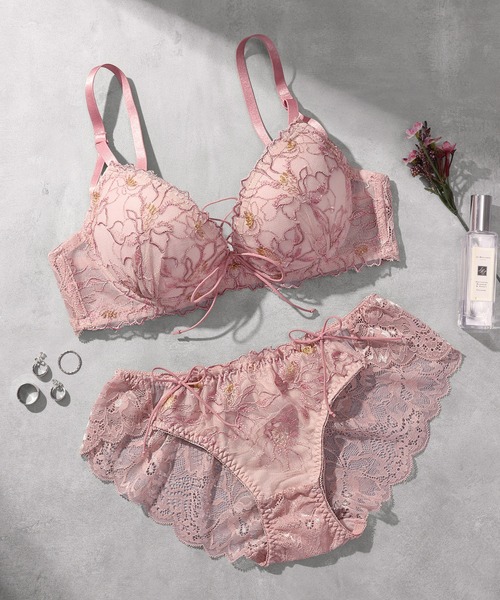 Mon cher pigeon* ブラジャー ショーツセット 「ぷるるん盛り胸メイク