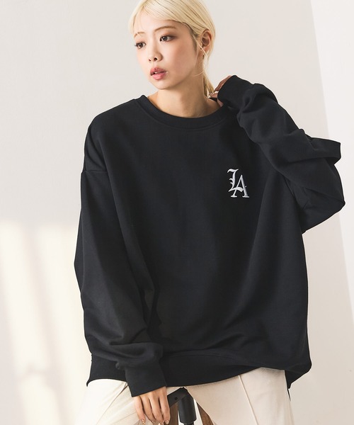 savier トレーナー スウェット 「SAVIER：サビアー」LA ロゴ刺繍