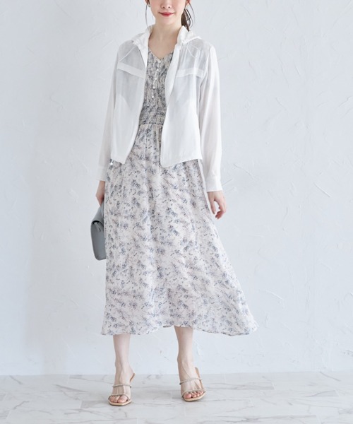 「tocco closet」 マウンテンパーカー M ベージュ レディース_画像2