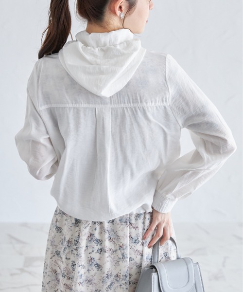 「tocco closet」 マウンテンパーカー M ベージュ レディース_画像5