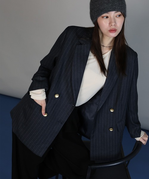 J by blue（ジェイバイブルー） ジャケット テーラードジャケット ピン