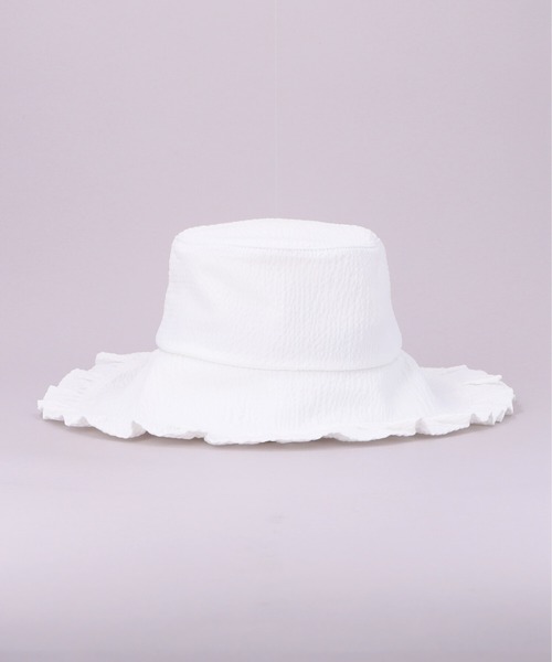 「CA4LA」 ハット ONESIZE ブラック レディース_画像4