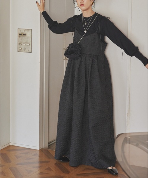 【美品】perna（ペルナ）マトラッセキャミワンピース PERNA（ペルナ）の「マトラッセキャミワンピース（ワンピース）」 - WEAR