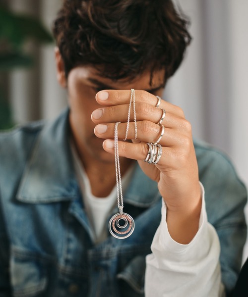「Pandora」 リング 13号 シルバー レディース_画像2