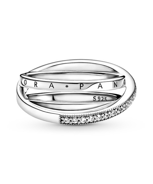 「Pandora」 リング 13号 シルバー レディース_画像4