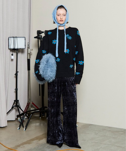 MAISON SPECIAL（メゾンスペシャル） ニット セーター Many Flower