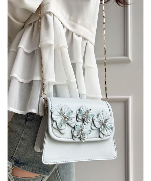 RESEXXY（リゼクシー） ショルダーバッグ バッグ フラワーモチーフ